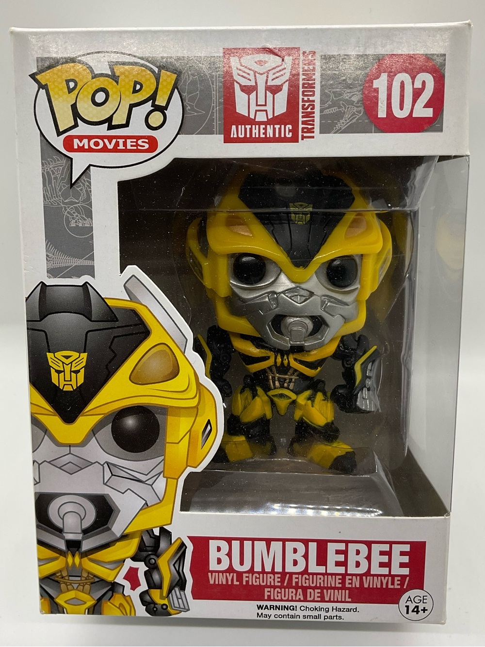 FUNKO POP! Transformers #102 BUMBLEBEE vinyl figure NEW IN BOX COLLECTIBLE
